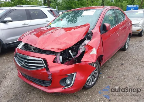 2017 Mitsubishi Mirage G4 Se из США, поврежденный, VIN ML32F4FJ1HHF15669